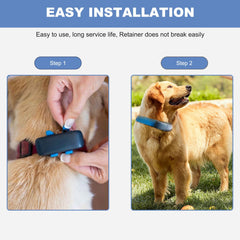 SGEOYPIL easy attach-remove design enables fast tracker reattachment.