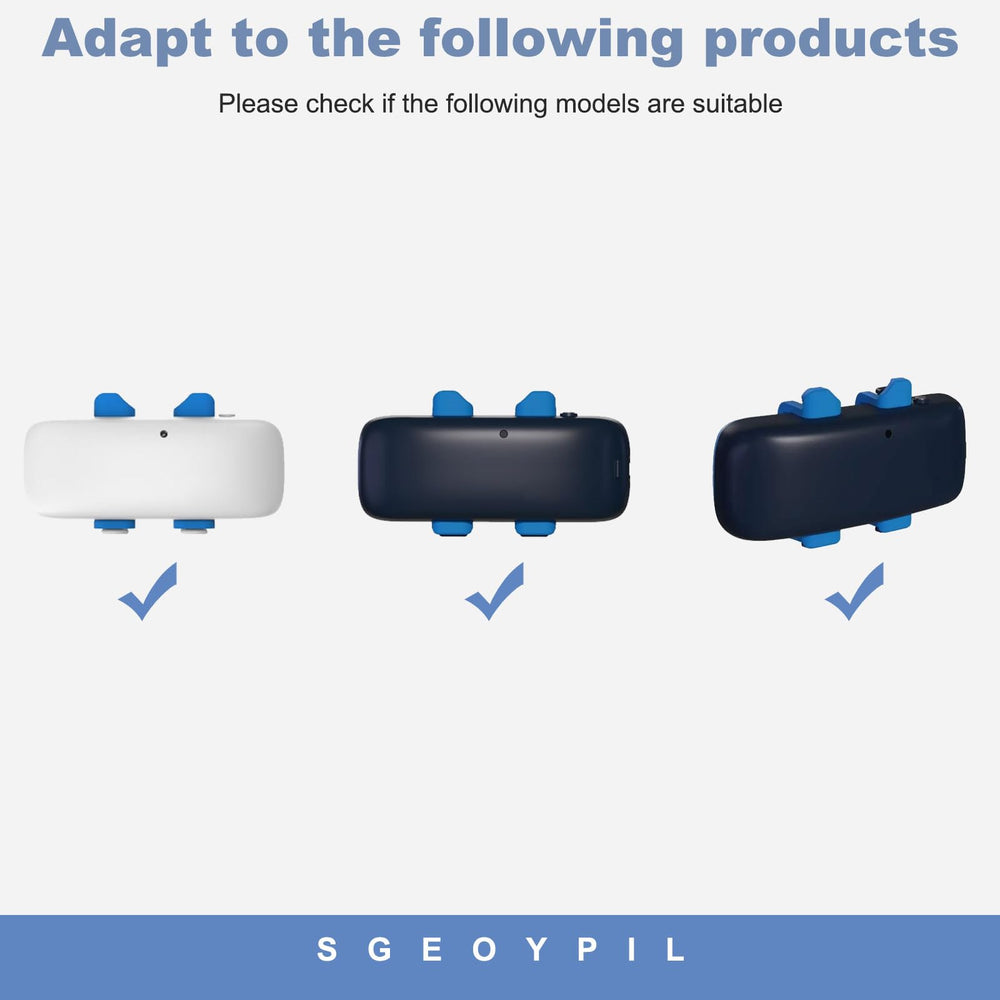 SGEOYPIL rubber clip closeup highlights smooth surface and pet safety.