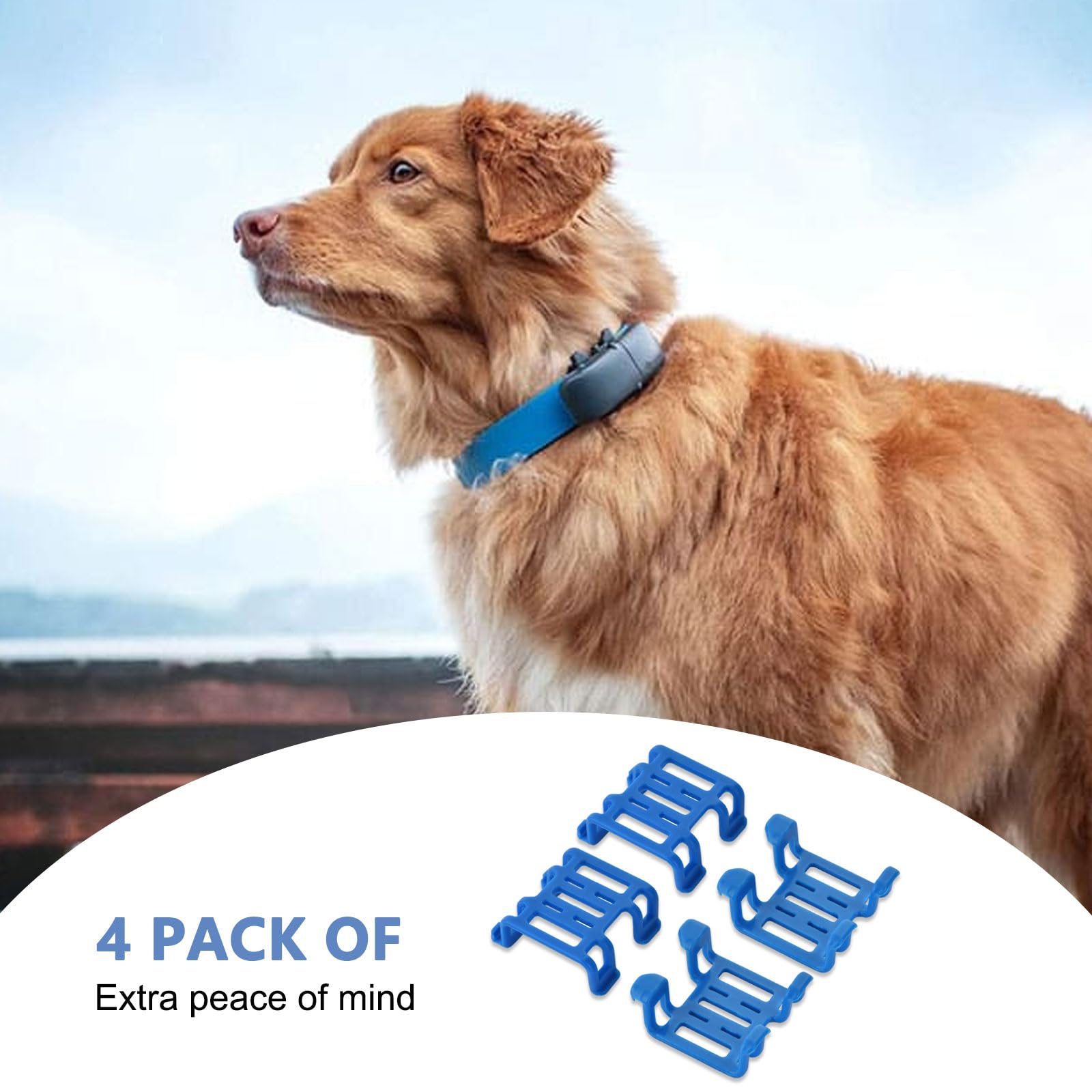 SGEOYPIL rubber clip texture close-up shows a durable, chew-resistant surface for active dogs.