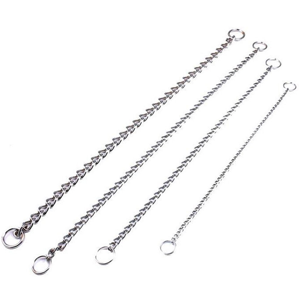 SGODA heavy-duty chain collar close-up, built to resist rust and breakage.