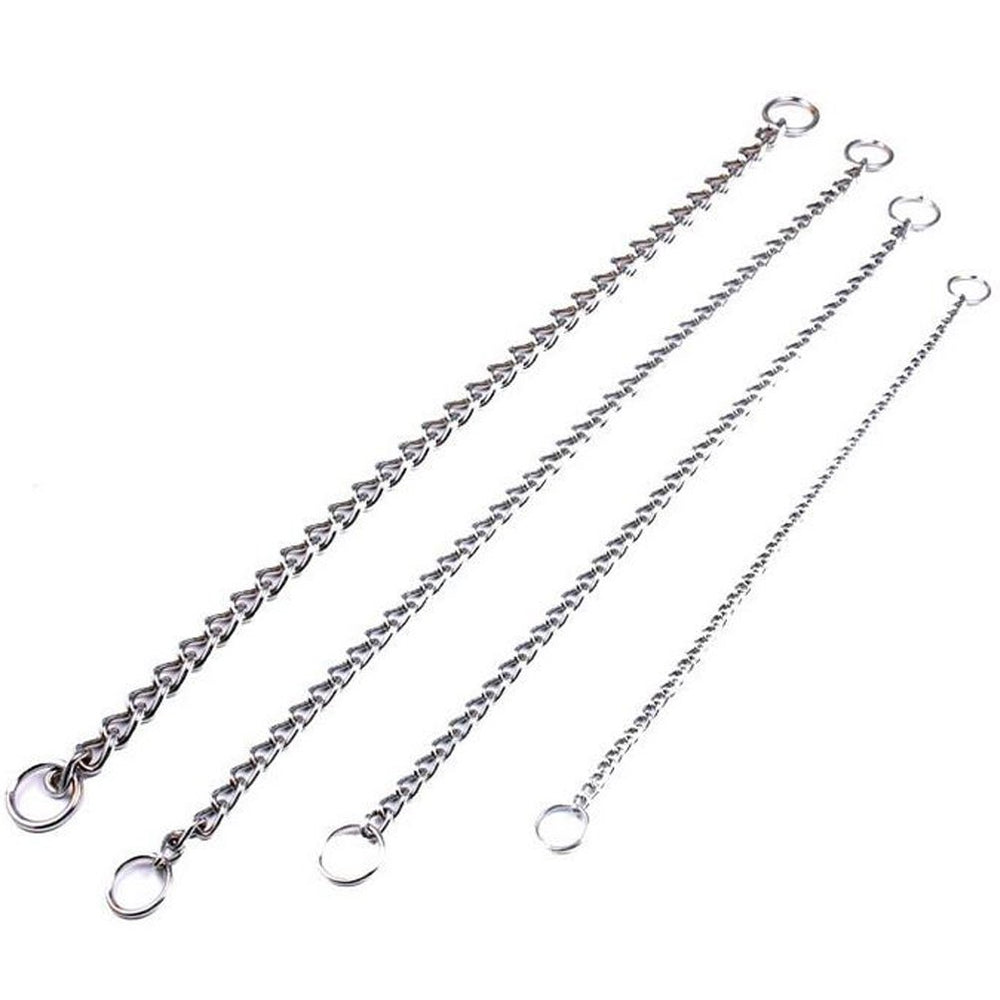 SGODA heavy-duty chain collar close-up, built to resist rust and breakage.