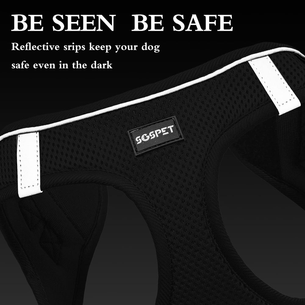 SGSPET dog-cat friendly harness fits dogs and cats with versatile sizing