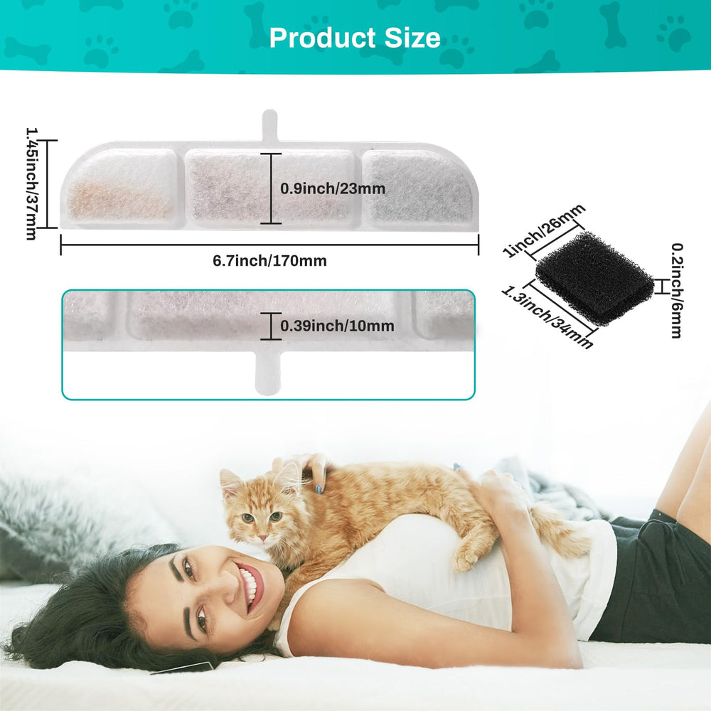 SgurFin compatible with 84oz wireless cat fountain for easy replacement.