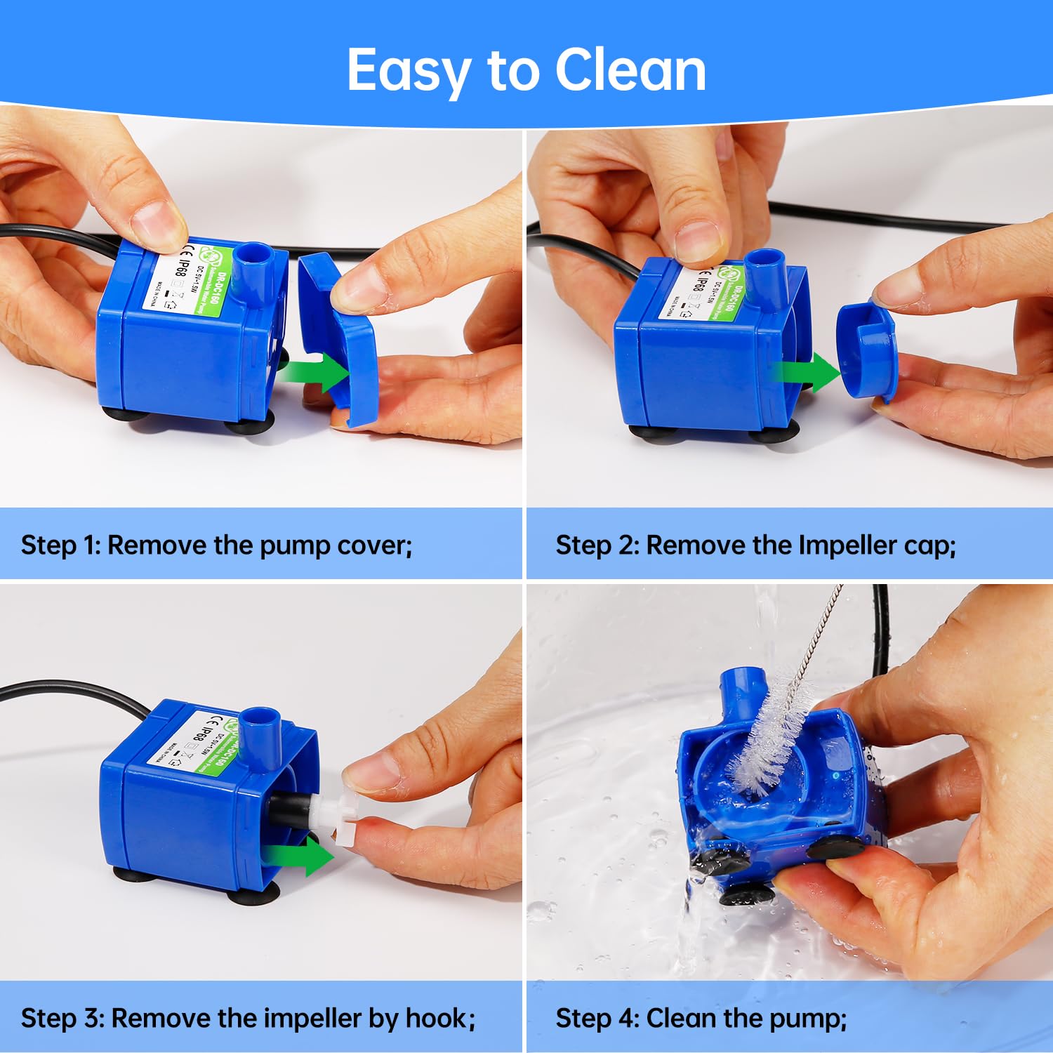 SgurFin pet water dispenser pump supports reliable hydration at home.