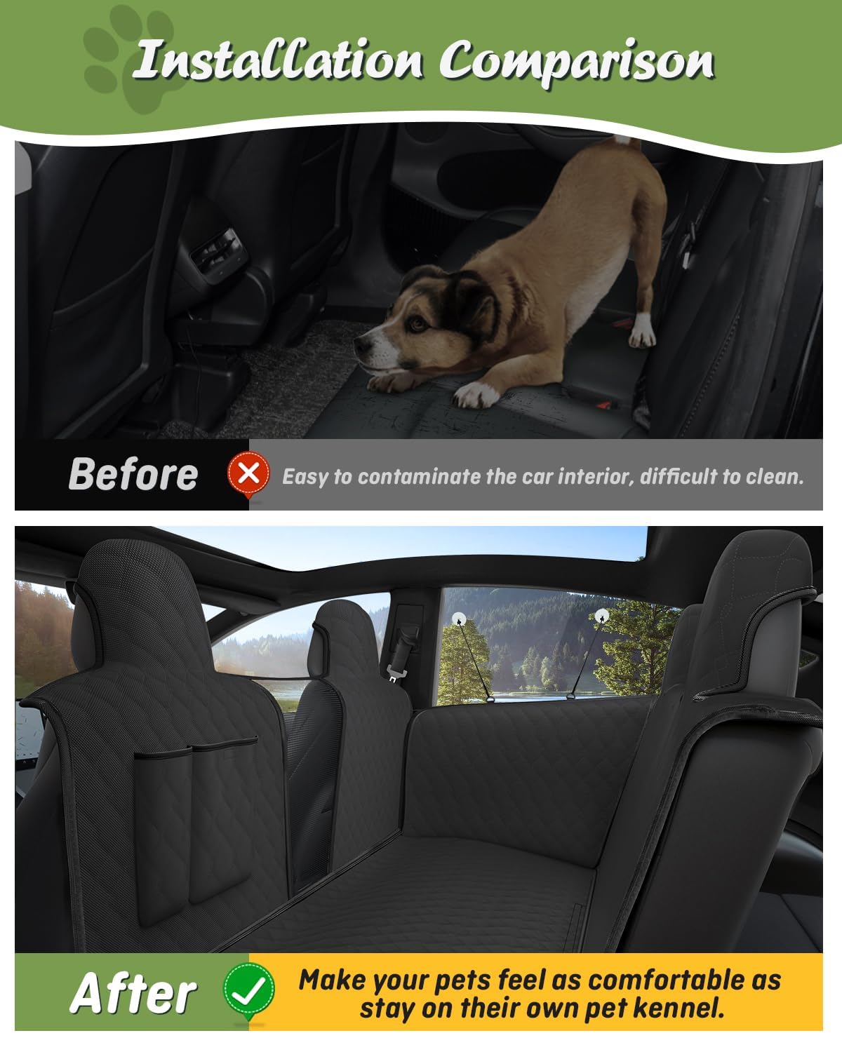 Shademax headrest protector shields interfaces and keeps pet area tidy.