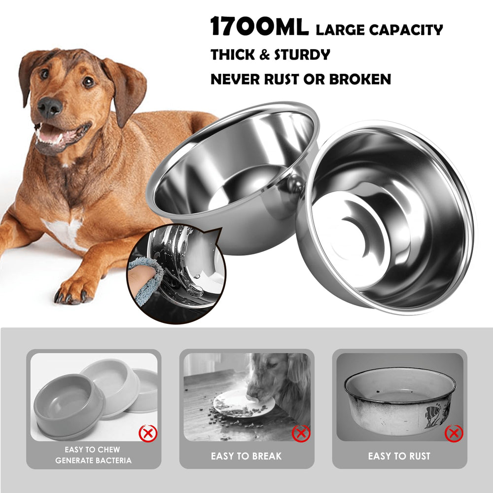 SHAINFUN durable-metal-stand provides sturdy support during eager mealtime