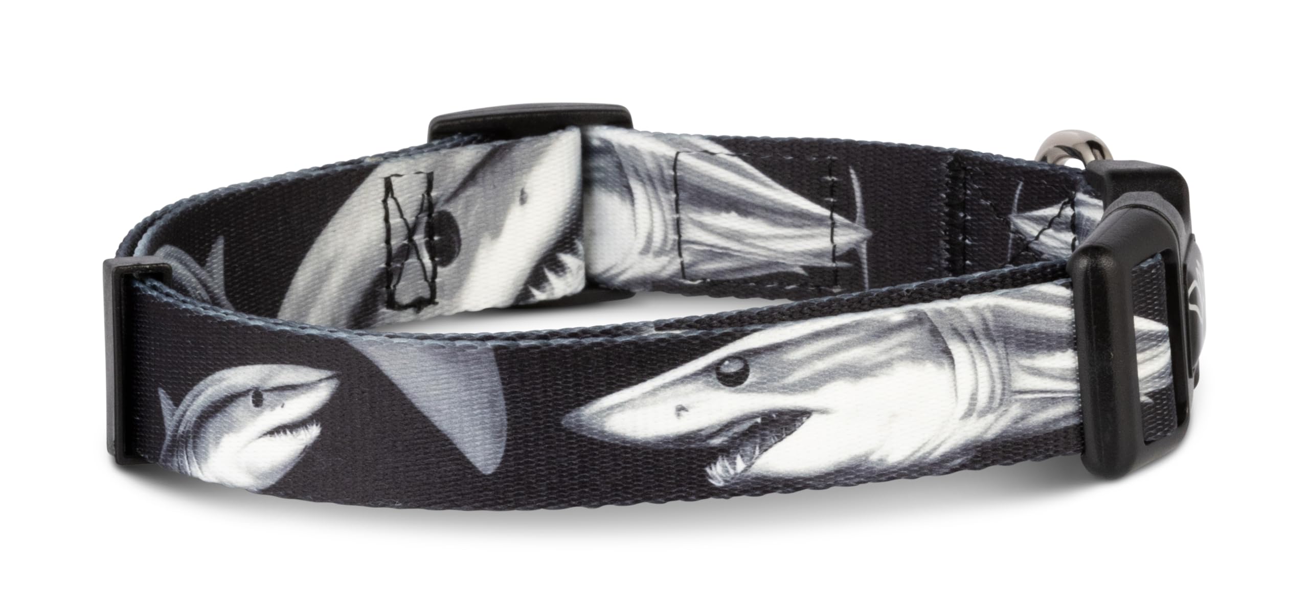 Shaka's Salty Paws Hawaiian collar bright in sunlight for tropical adventures