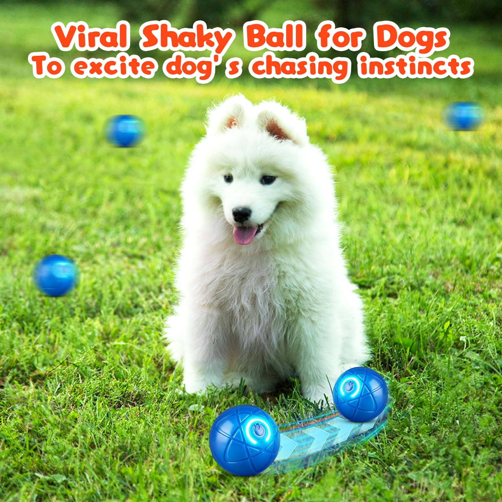 Shakyball dog toy non-slip-texture supports secure grip during active games.