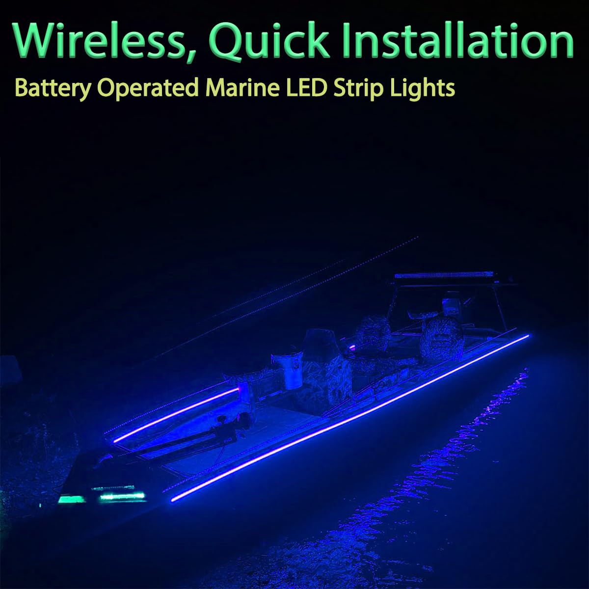 Shangyuan marine LED strip blue cockpit illumination improving night visibility and safety
