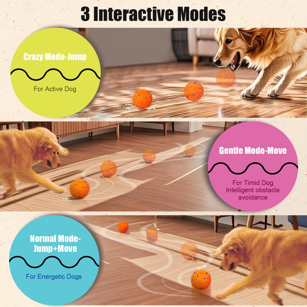 Shapana Interactive Dog Ball size-32mm emphasizes ideal fit for medium and large breeds.