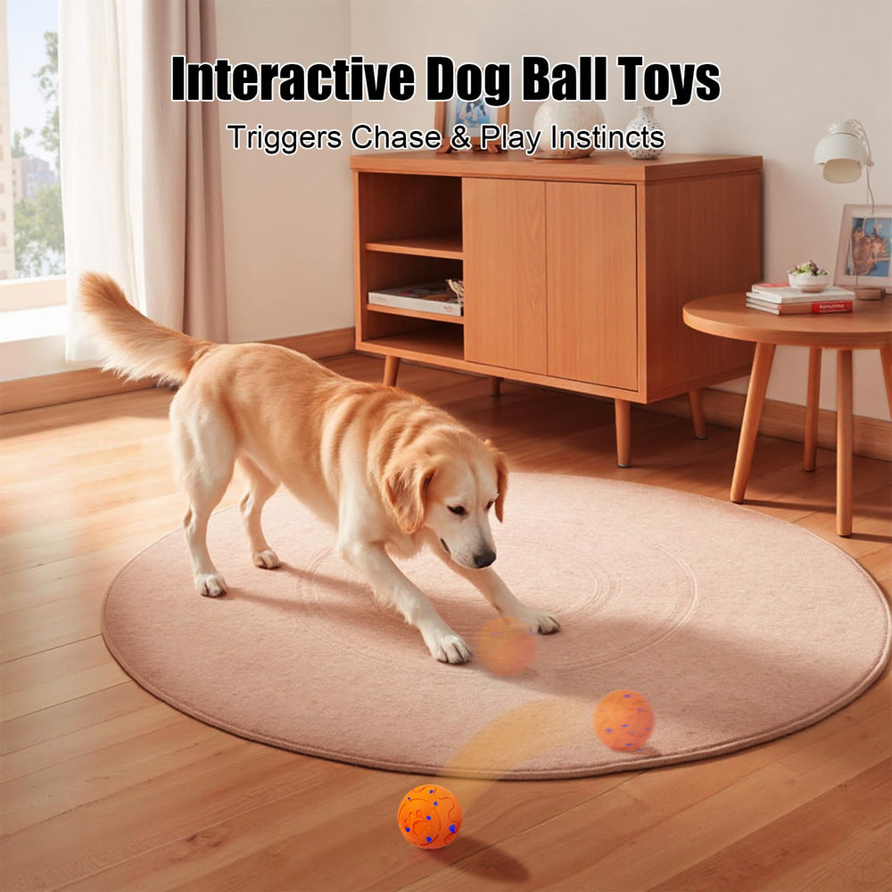 Shapana Interactive Dog Ball three-modes shows customized stimulation for different energy levels.