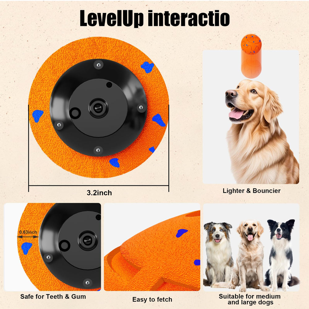 Shapana Interactive Dog Ball usb-c-charging enables quick recharge for longer sessions.