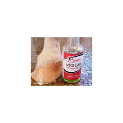 Shapley's Medi-Care Med Shampoo lemongrass bottle highlights fresh aroma and natural conditioning.