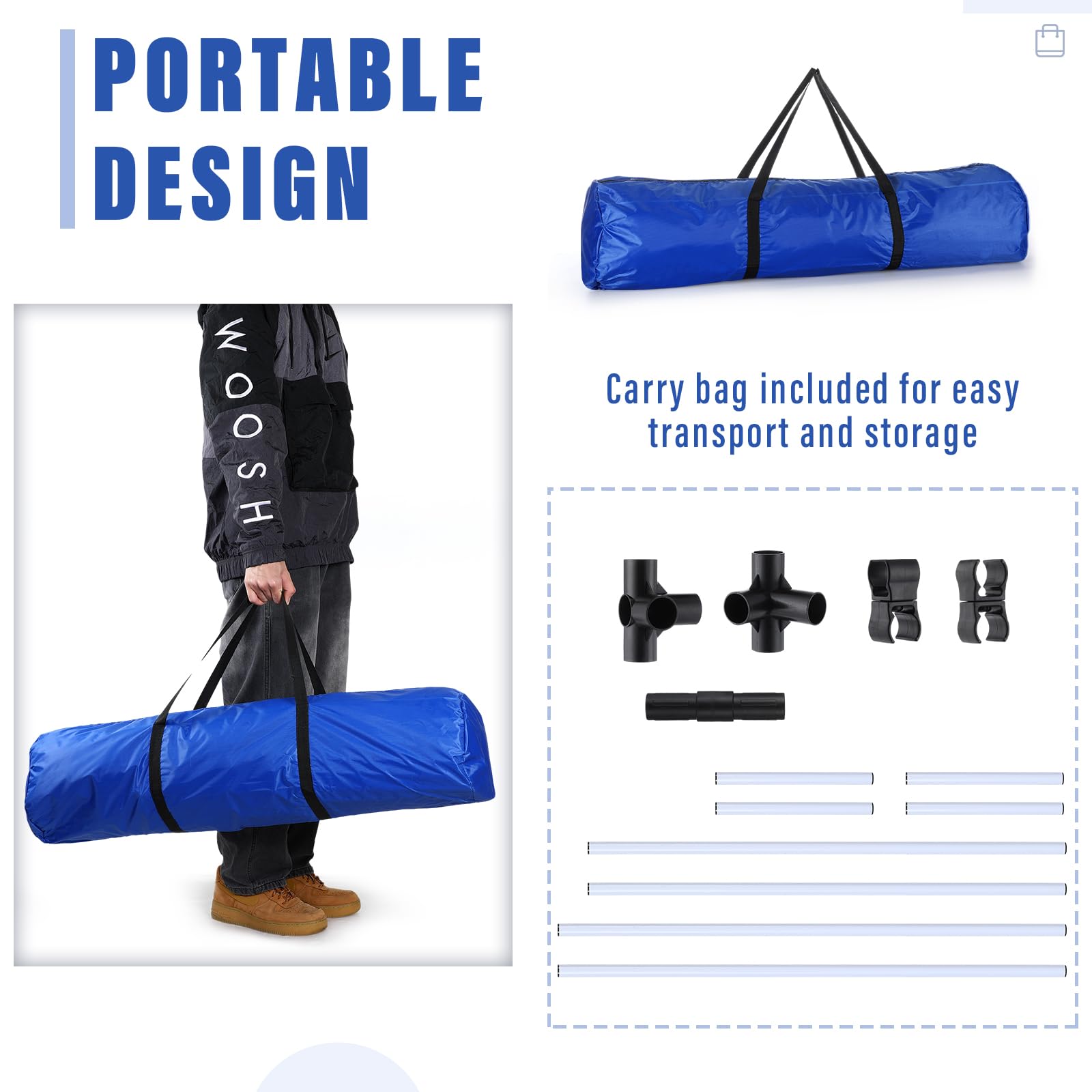 Shappy dog agility equipment designed for indoor and outdoor use.