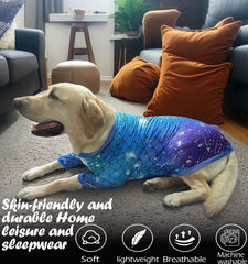 Sharkwill dog shirt belly-cut easy-potty promotes comfortable bathroom breaks during walks