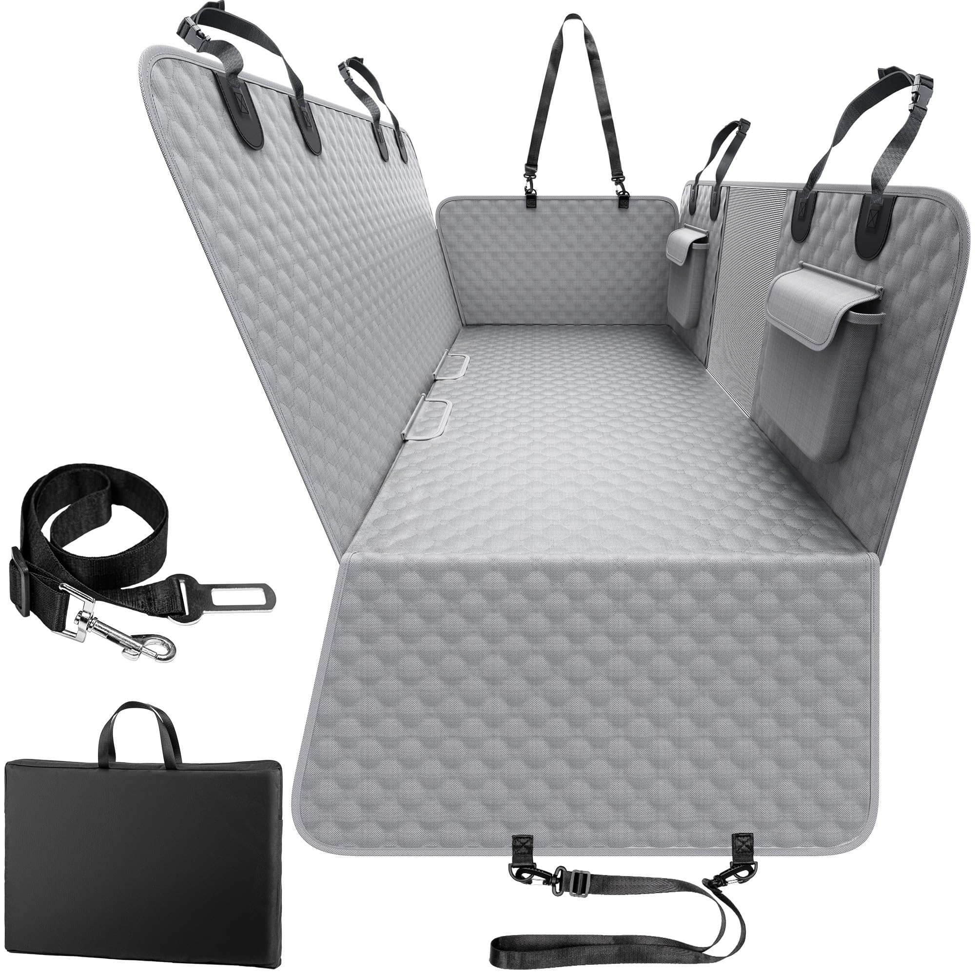 SHARLOVY back seat extender universal fit accommodates many vehicle types