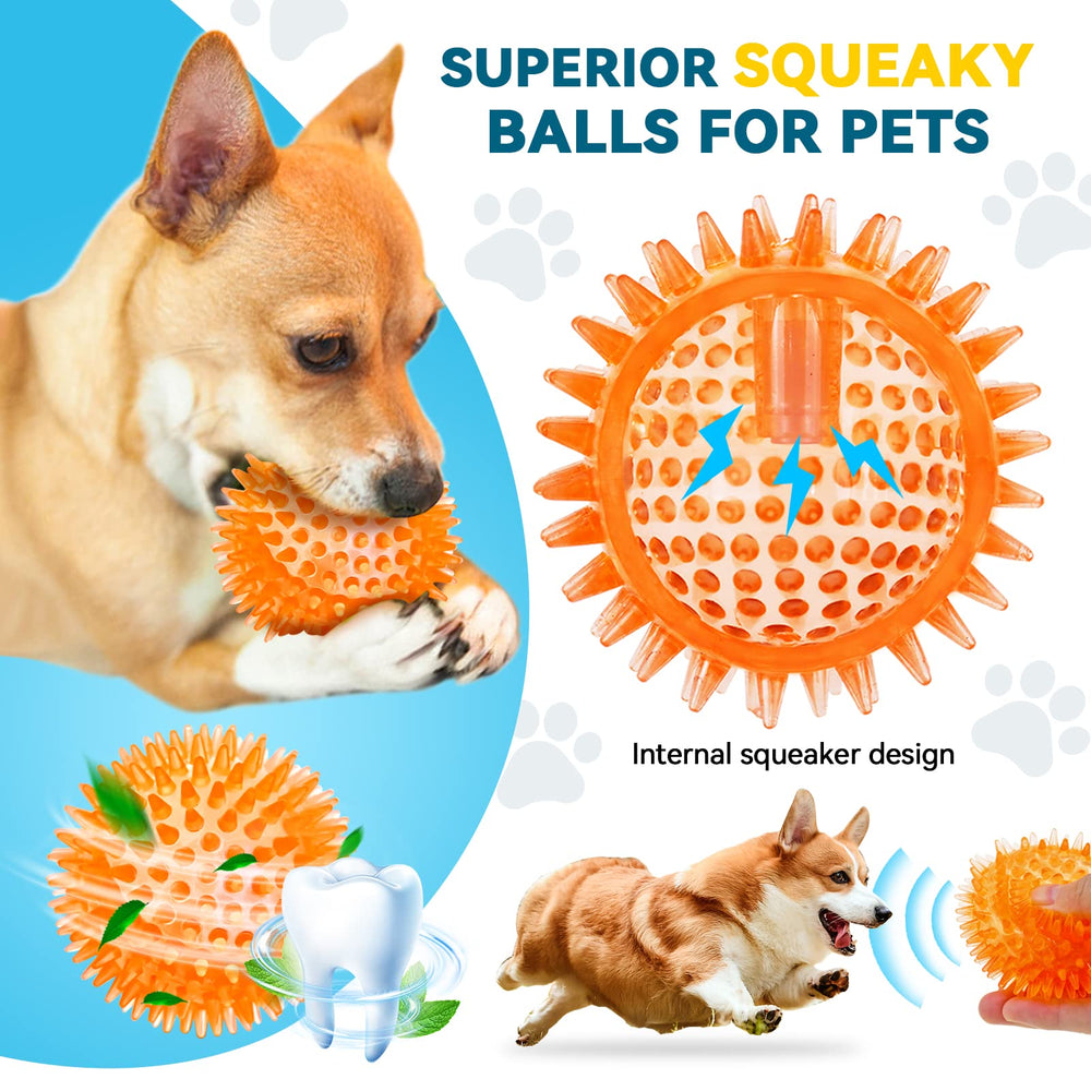 SHARLOVY fetch toy in 3.5 inches is easy to throw and retrieve at the park.