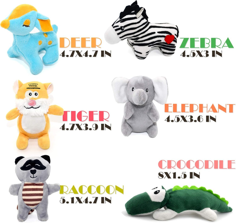 SHARLOVY elephant plush toy supports safe chewing and play