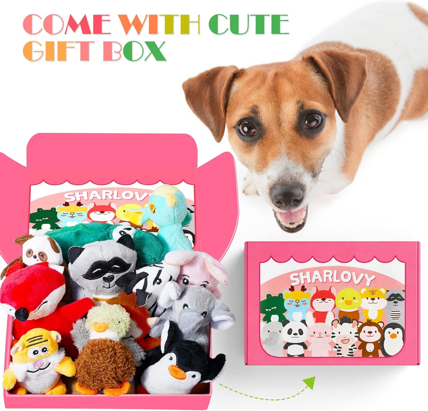 SHARLOVY panda plush toy for cuddly, low-noise fun