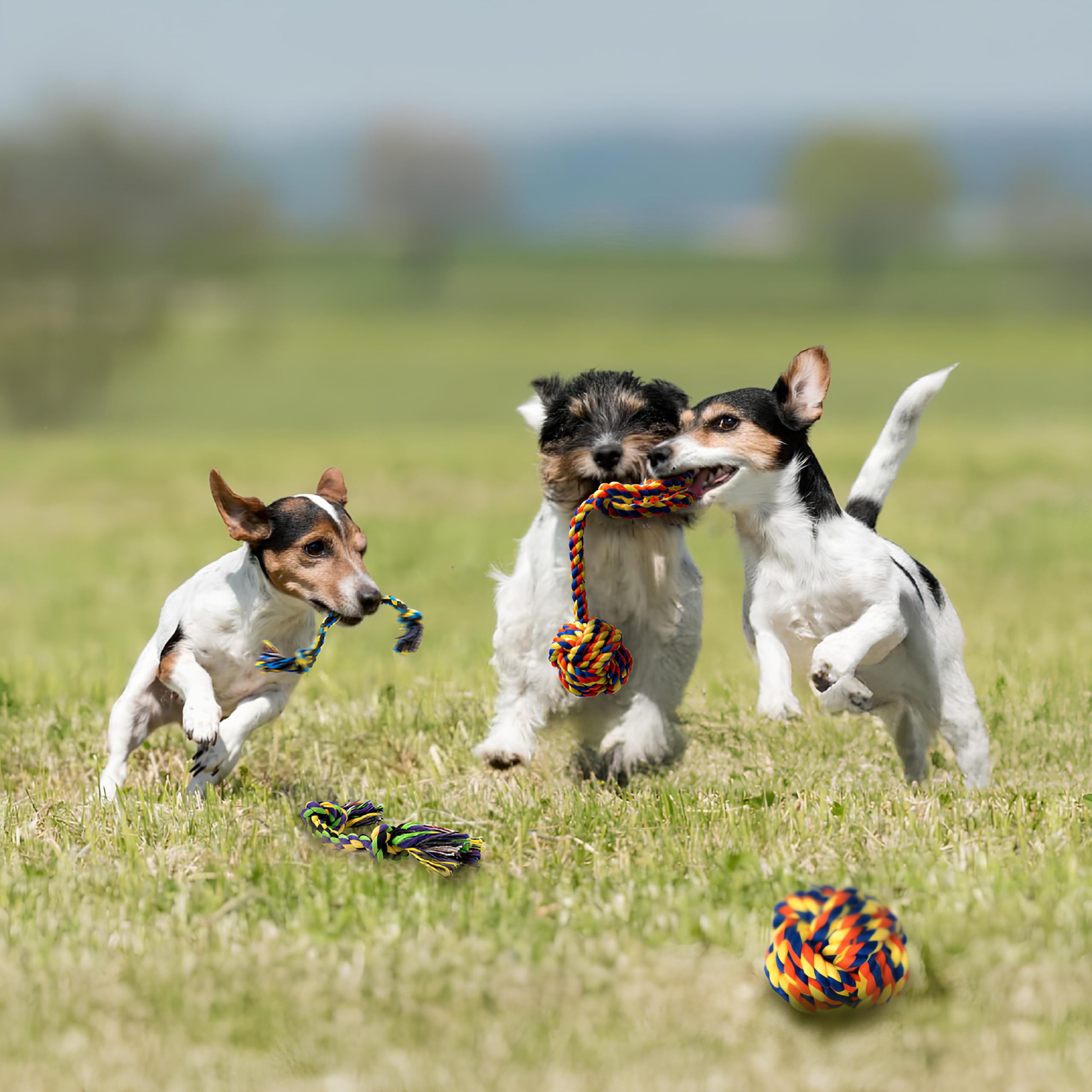 Sharlovy safe odorless cotton toy - gentle teething and cleaning