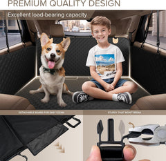 Sharlovy waterproof seat cover protects upholstery from spills and messes