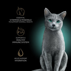 Sheba Perfect Portions white fish and tuna tray presents grain-free recipe for balanced meals.