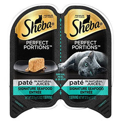 Sheba Perfect Portions tray pack — six portions in natural juices for easy serving.