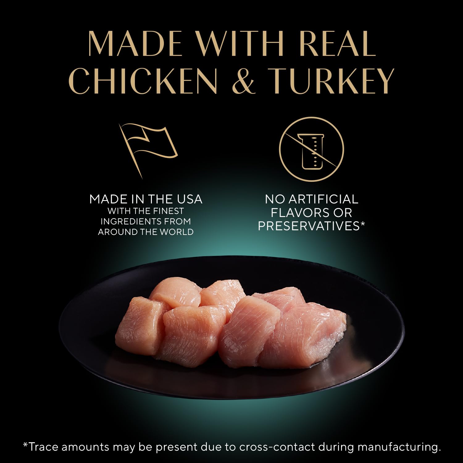 Sheba Perfect Portions pate turkey entrée roasted close-up highlighting moisture-rich texture for cats