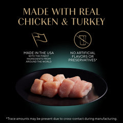 Sheba Perfect Portions pate turkey entrée roasted close-up highlighting moisture-rich texture for cats