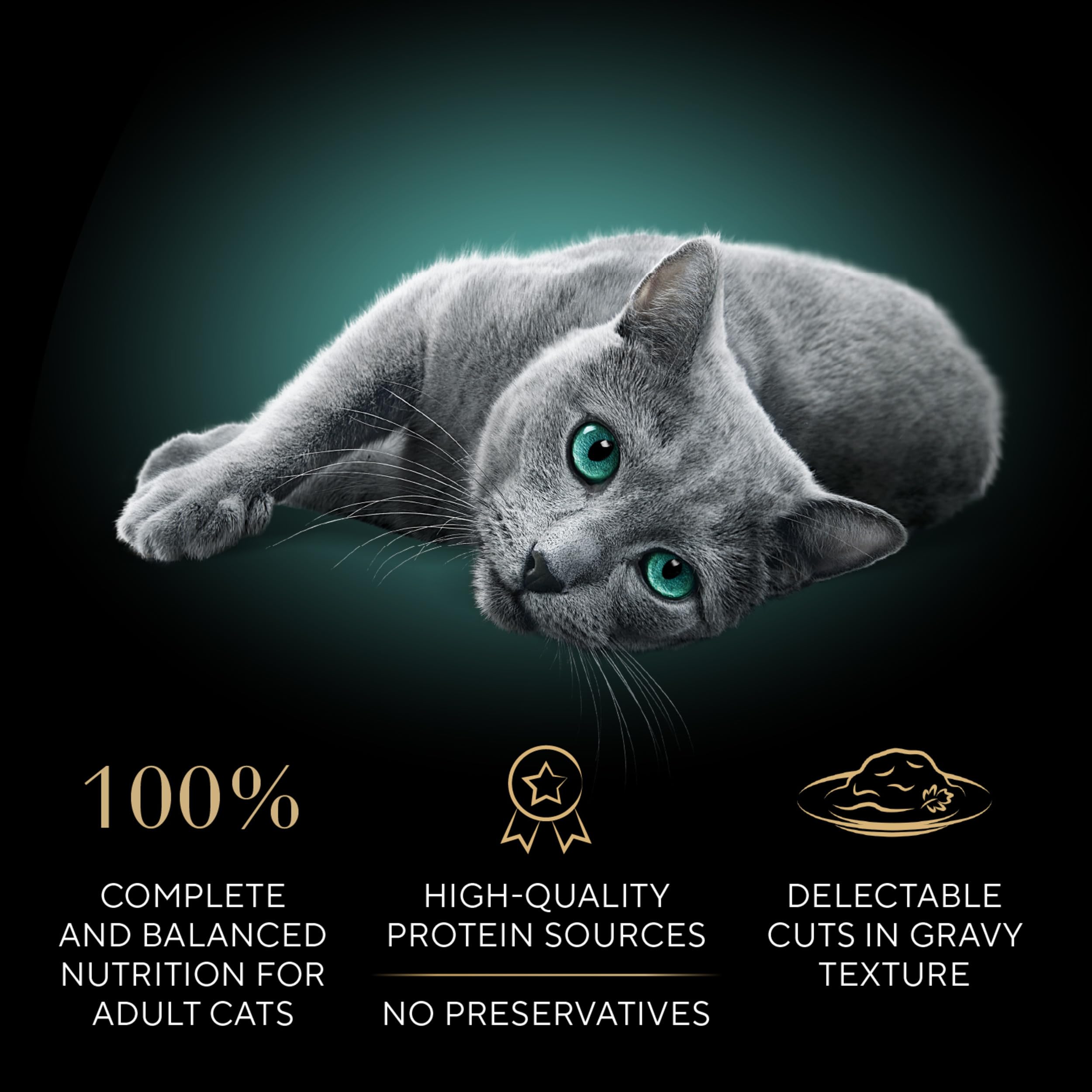 Sheba Perfect Portions roasted chicken entree two-pack, convenient meal for adult cats.