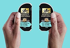 Sheba Perfect Portions whitefish and tuna pate twin-pack showing premium texture and protein.