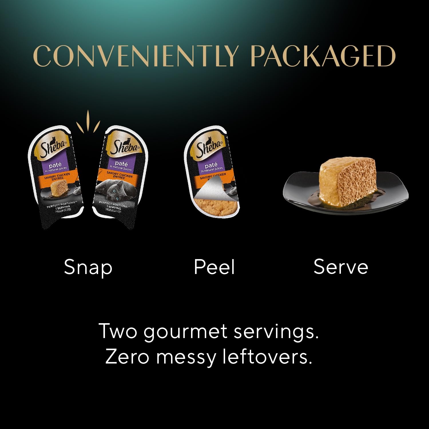 Sheba sustainability image referencing responsibly sourced fish in Sheba recipes