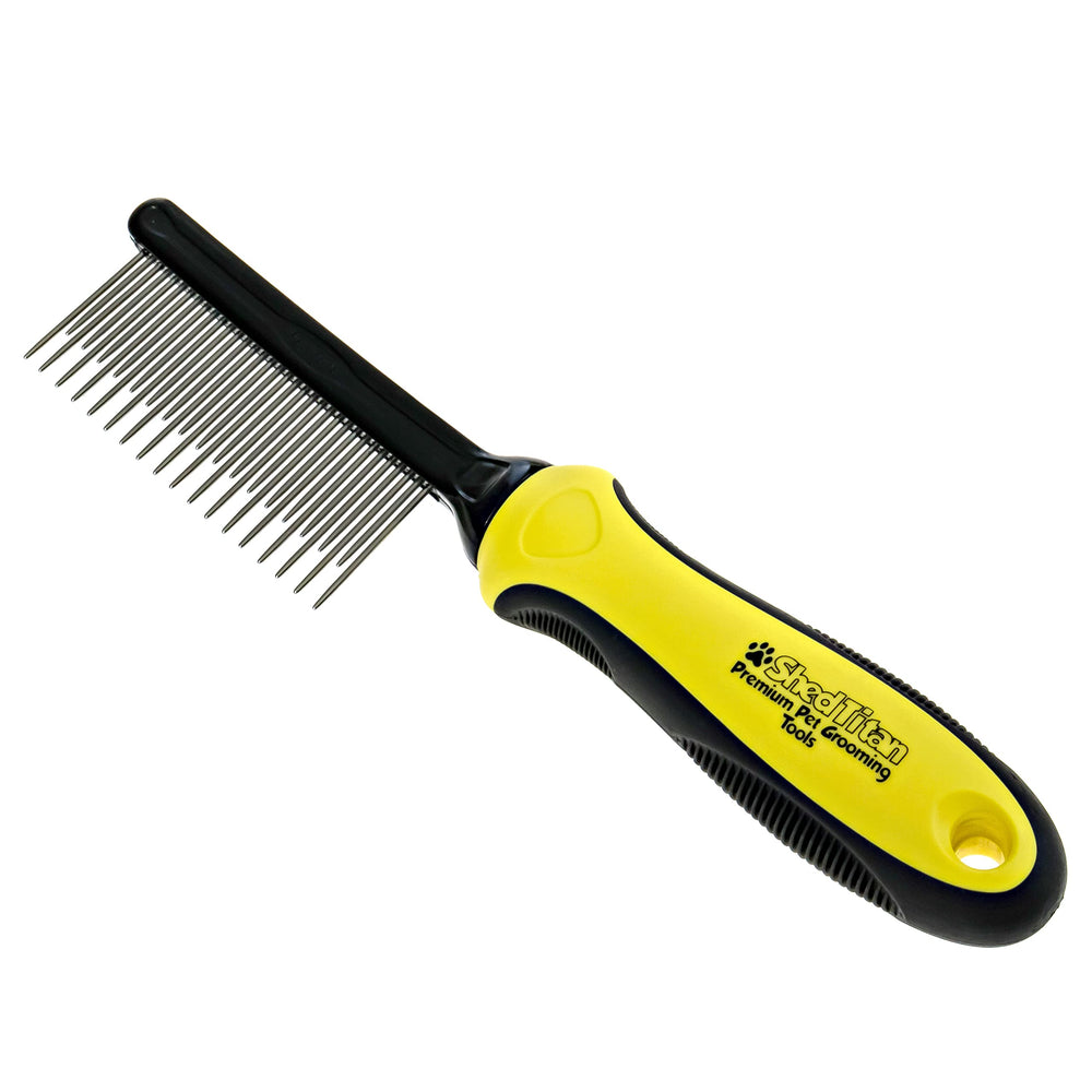 SHEDTITAN safe-rounded-teeth design protects skin during brushing