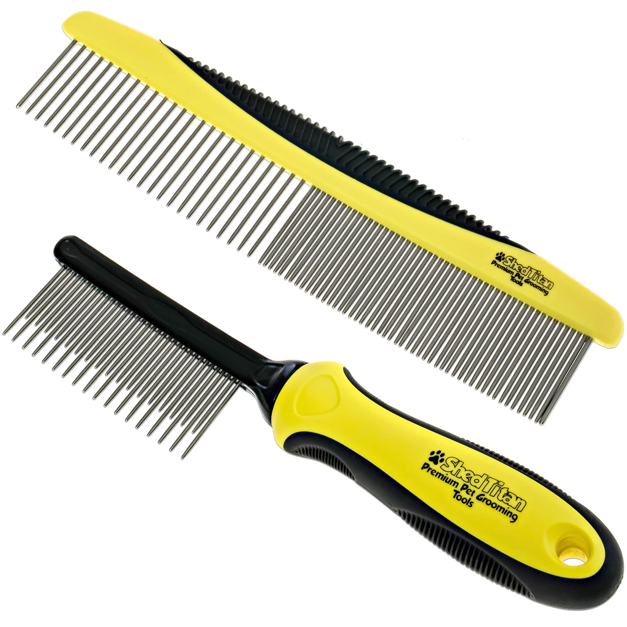 SHEDTITAN soft-shiny-finish highlights coat after grooming
