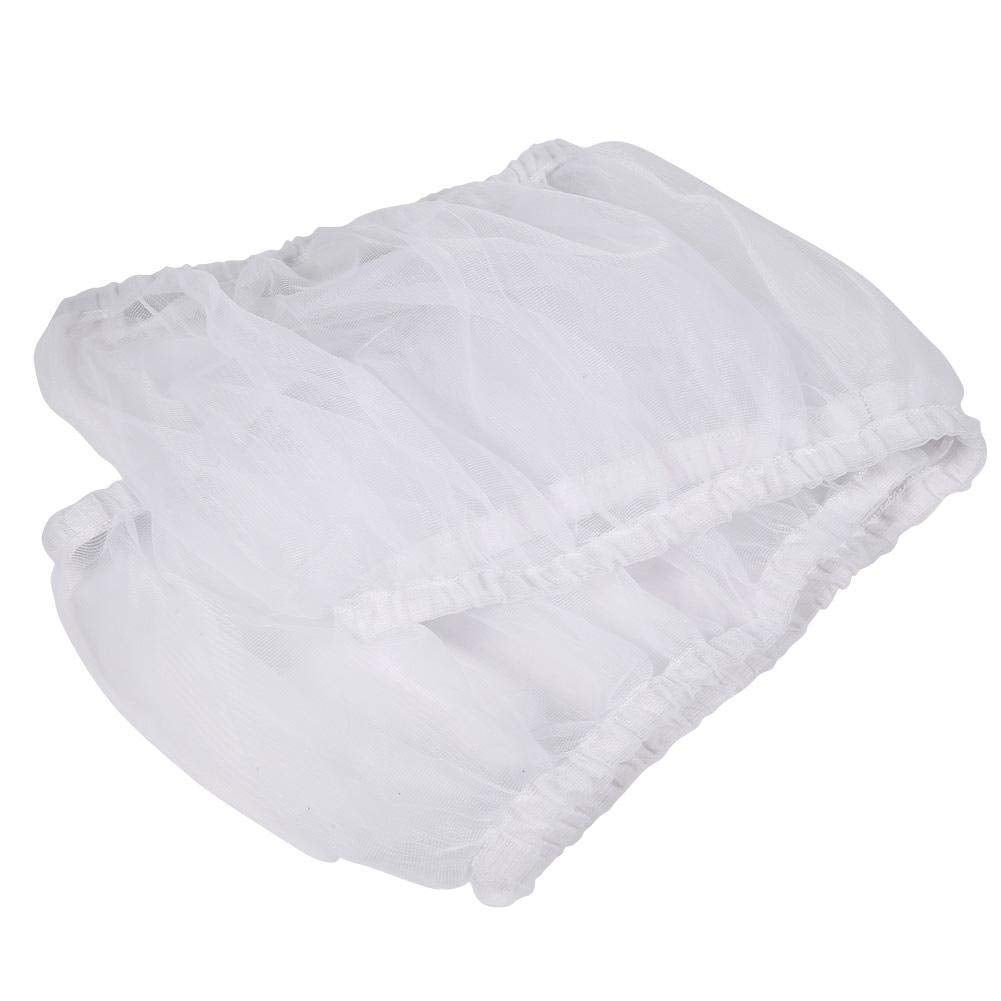 Sheens Bird Cage Cover White Elastic Fit prevents slipping for a snug cage cover.