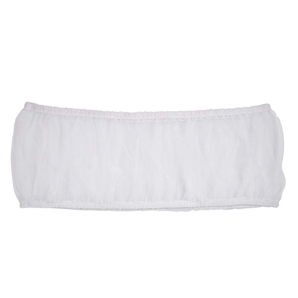 Sheens Bird Cage Cover White Ventilated Mesh preserves light and airflow inside the cage.