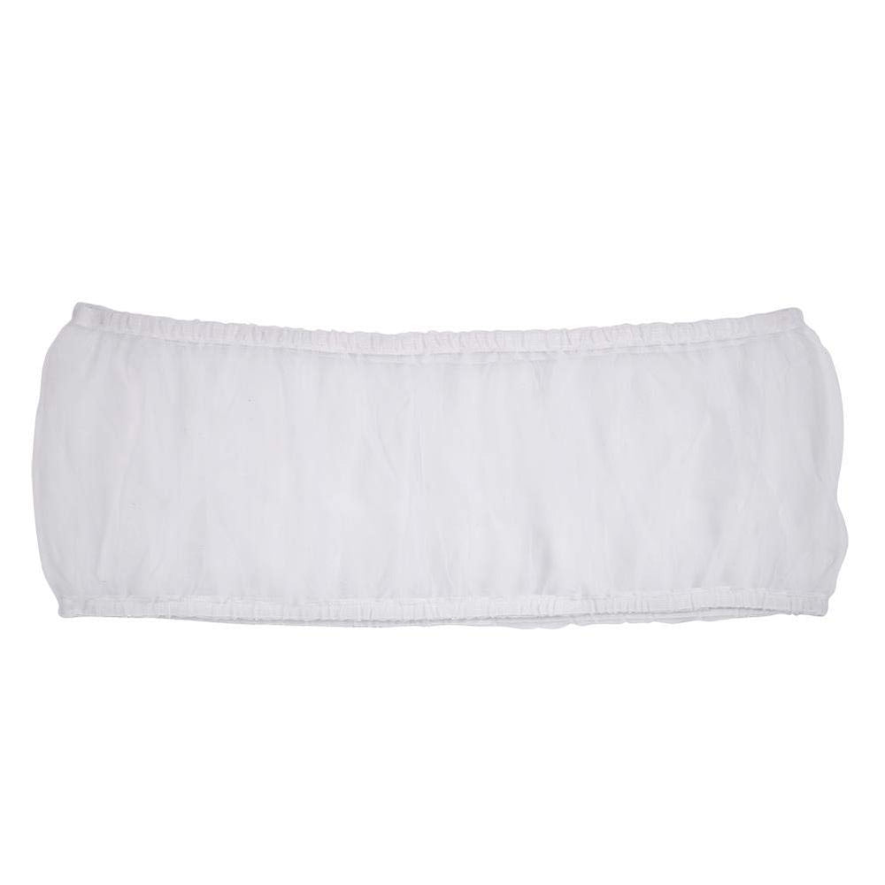 Sheens Bird Cage Cover White Ventilated Mesh preserves light and airflow inside the cage.