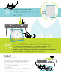 Sheer Fun For Cats wiffleball attachment in action encourages stalking and batting.