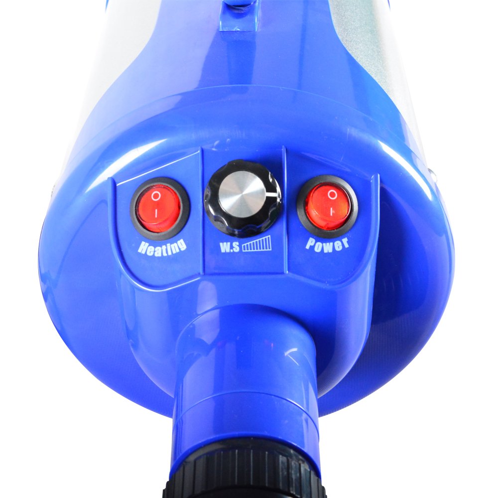 SHELANDY Groomer Partner 7ft hose enables flexible grooming around dogs.