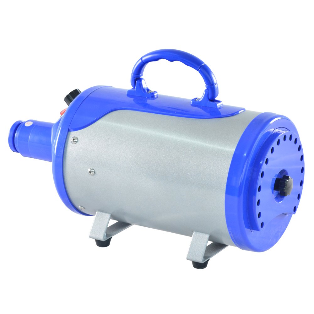 SHELANDY Groomer Partner blue heater settings demonstrate versatile coat warmth.