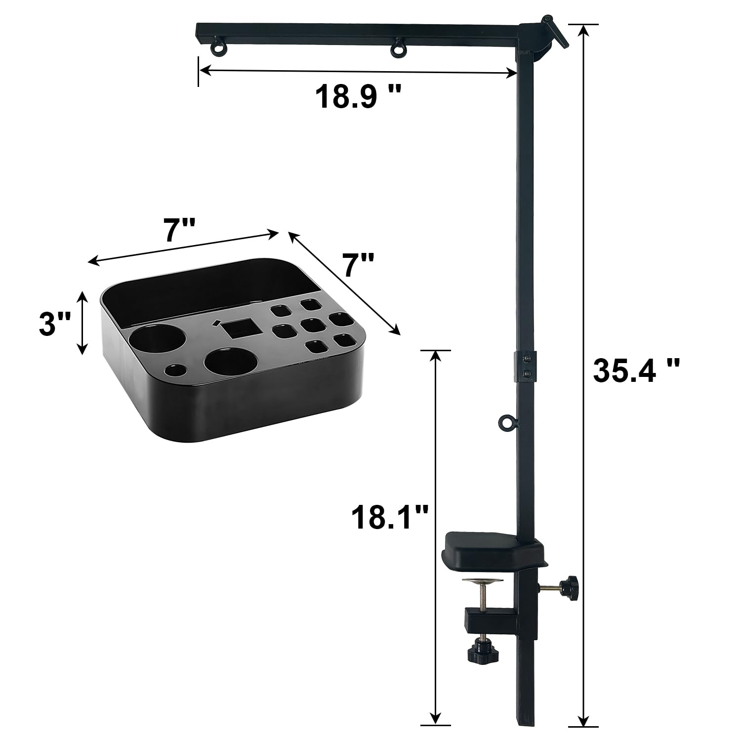 SHELANDY large loops measure 22 and 26 inches for bigger dogs.
