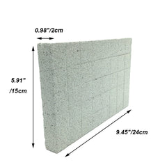 Shelltech hamster grinding claw pad close-up shows textured surface for natural scratching.