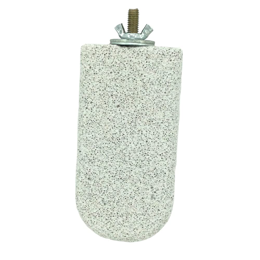 Shelltech pumice-ledge teeth-grinding-block for small pets reduces wear