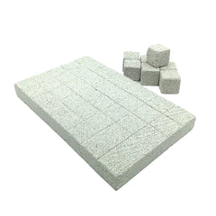 Shelltech small animal grinding lava stone pad for durable dental care and enrichment.