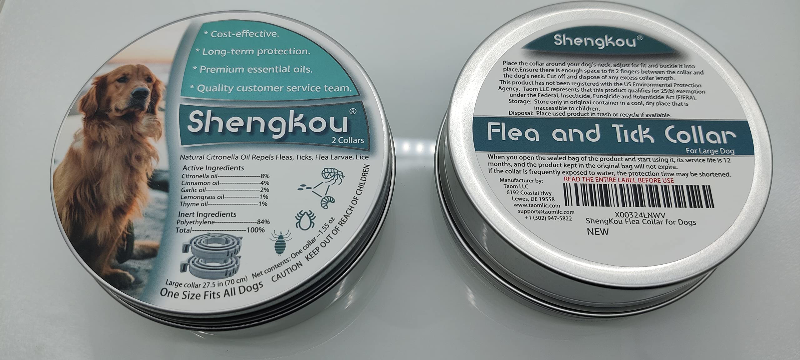 ShengKou natural citronella ingredients close-up for safe pet care