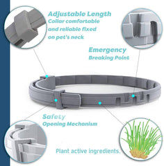 ShengKou two-pack collar ready for seasonal flea control.