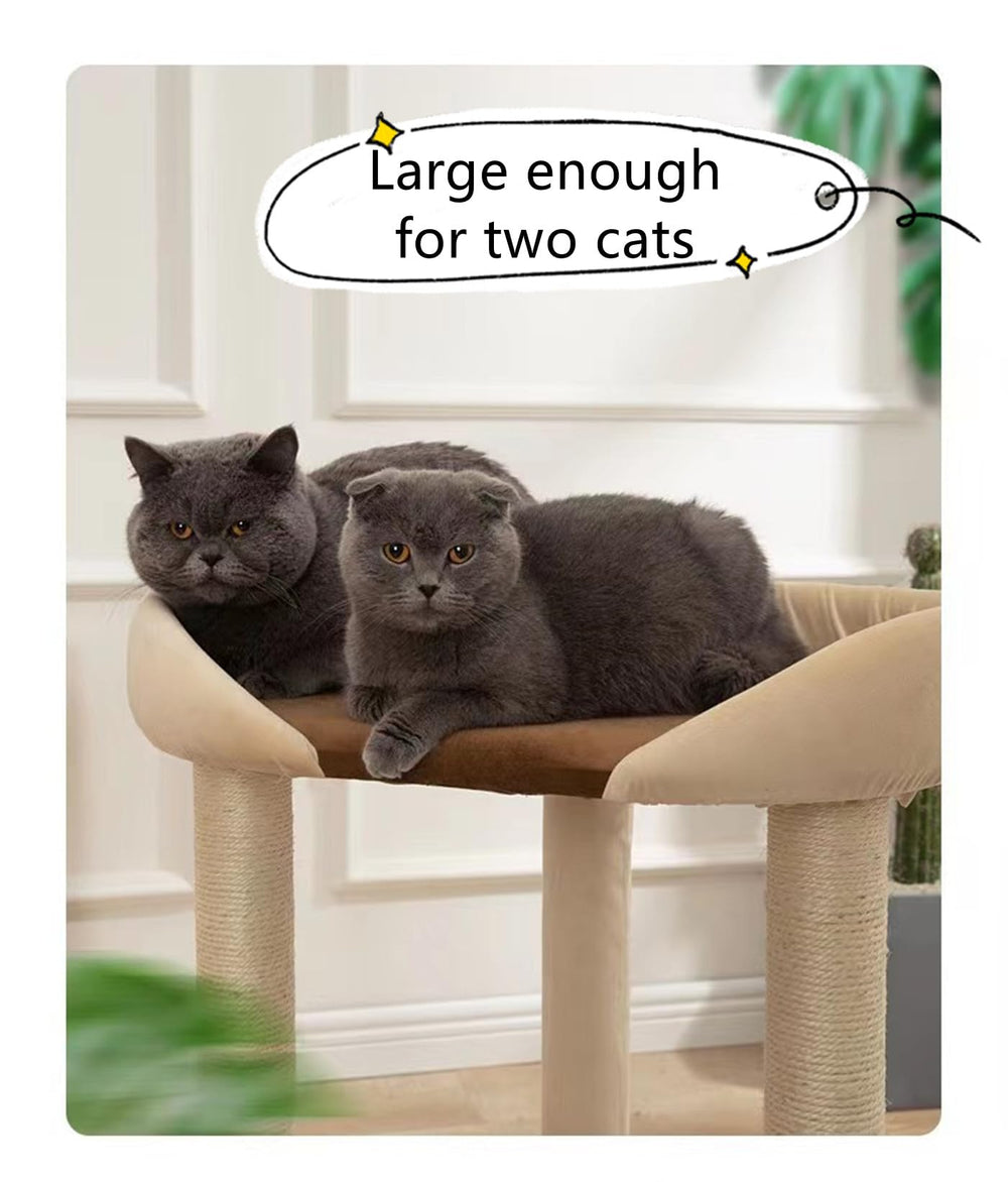 SHENGOCASE sisal-posts-closeup showcases durable posts for scratching and exercise.