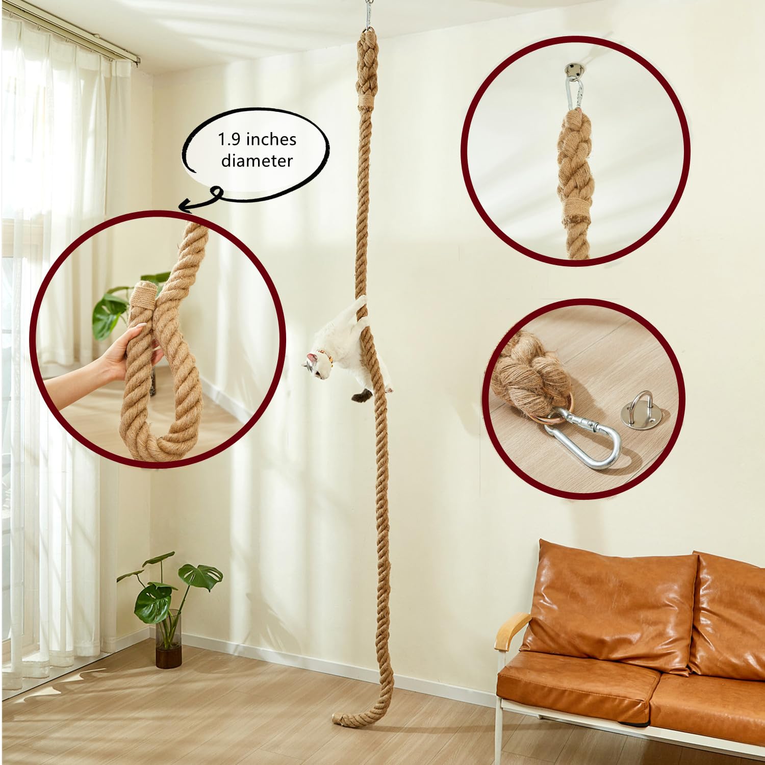 SHENGOCASE indoor-outdoor use image showcases versatility for cats anywhere.