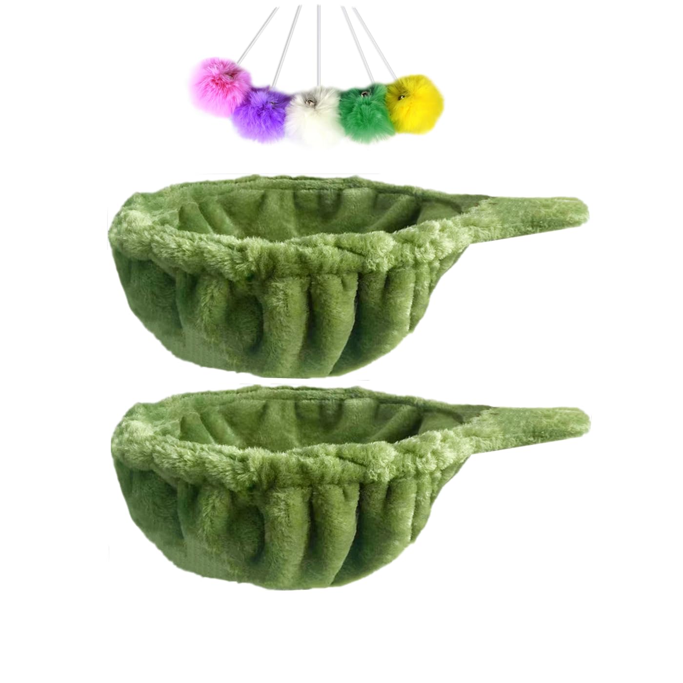 SHENGOCASE nest basket lounger 14.6-inch resting cat in plush cozy bed.