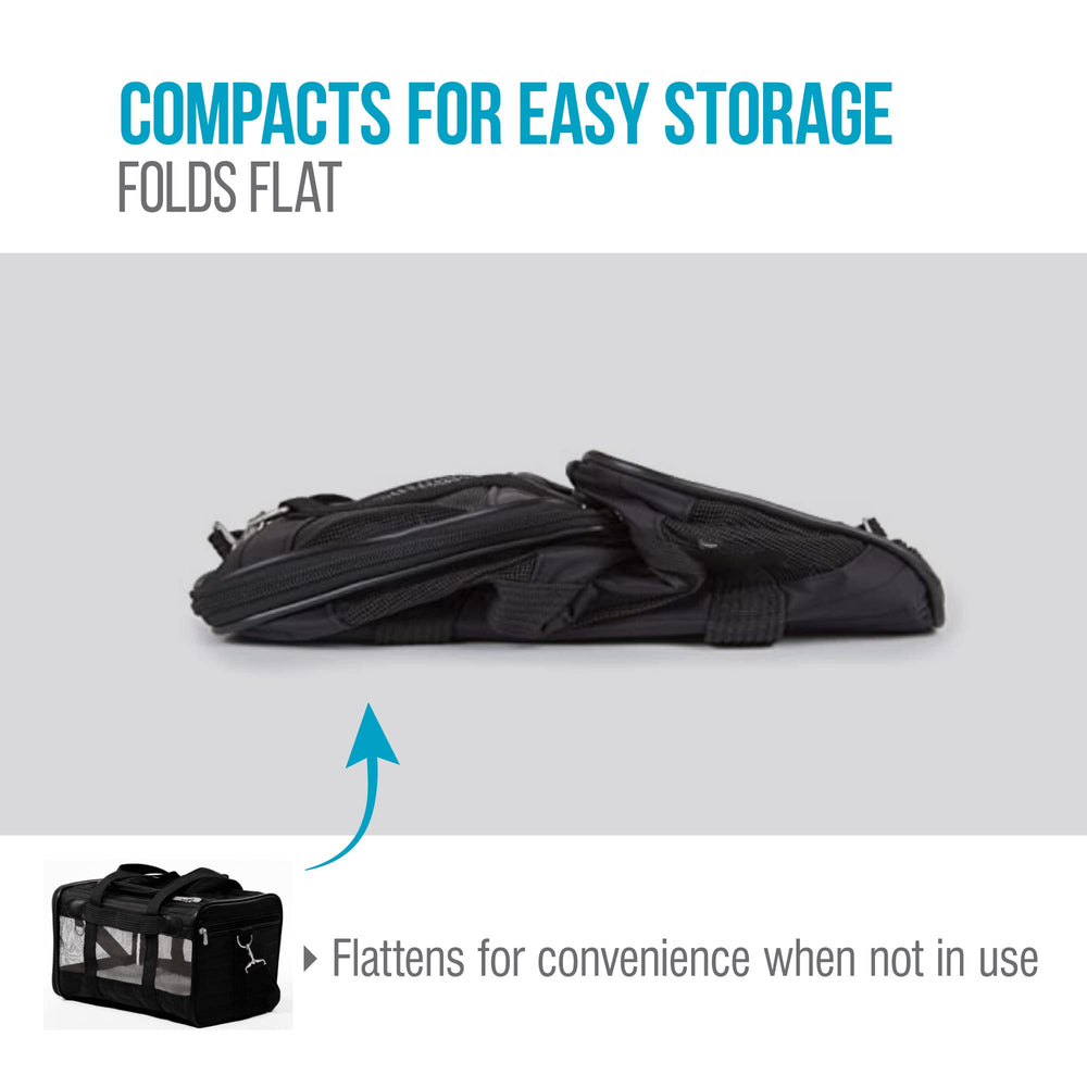 Sherpa Original Deluxe Medium 17x11x10.5 inches fits up to 16 pounds